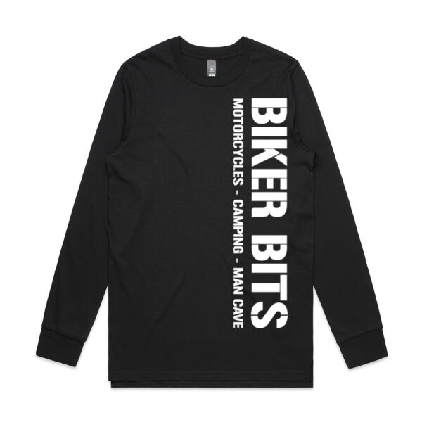 Biker Bits Side Logo Long Sleeve Tee Thumbnail